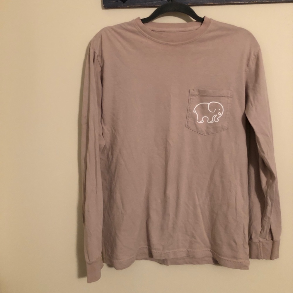 Taupe Ivory Ella Shirt Size S